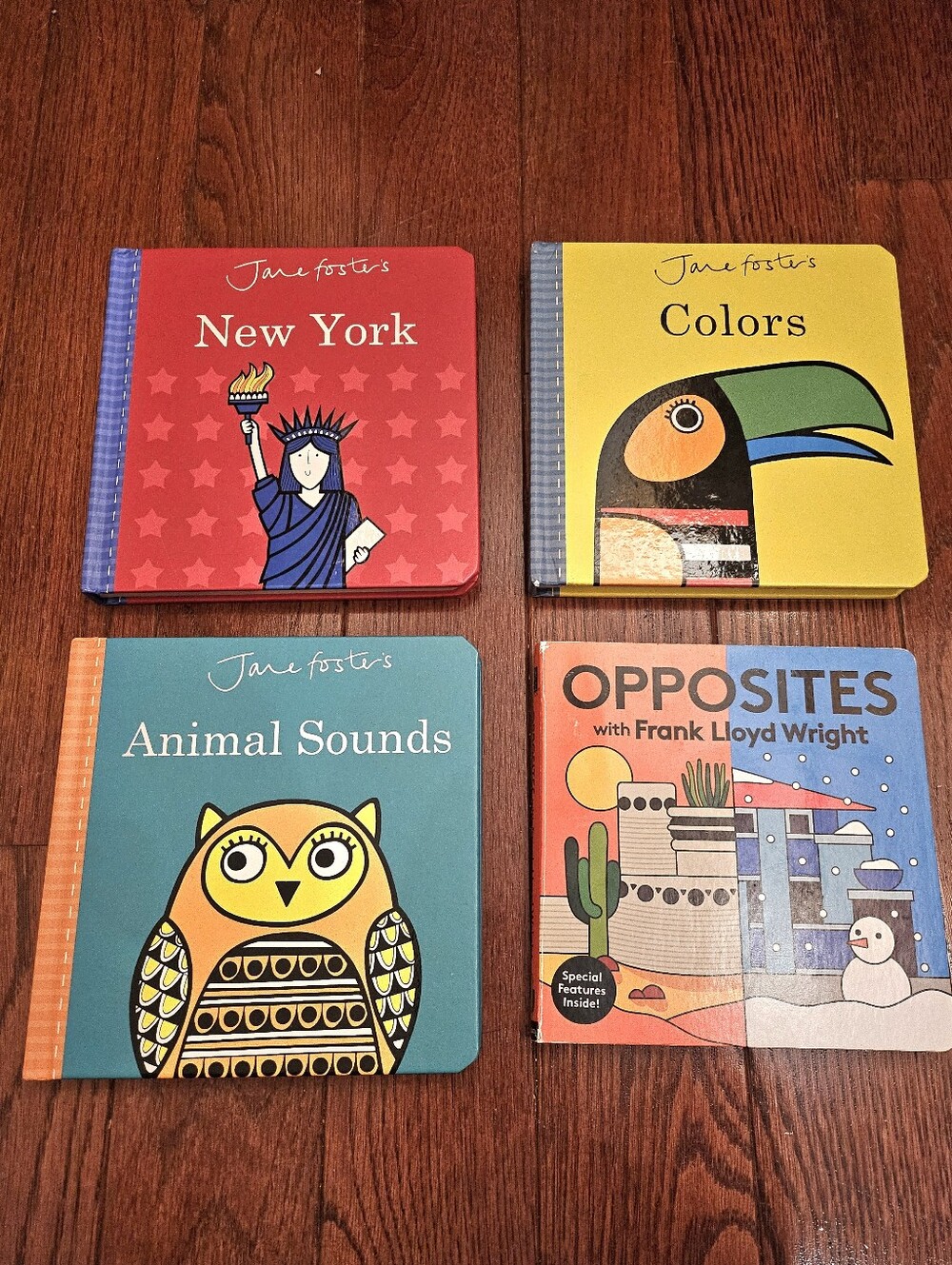 4 Board Books for Young Lerners.